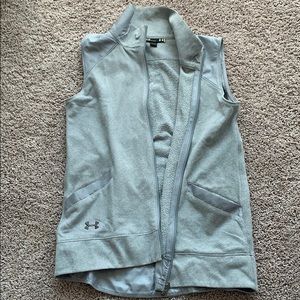 Grey Under Armour Fleece Vest